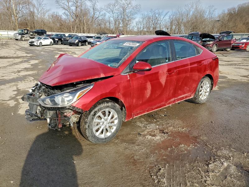 HYUNDAI ACCENT SE 2022 with VIN 3KPC24A64NE180518 - Photo from auction