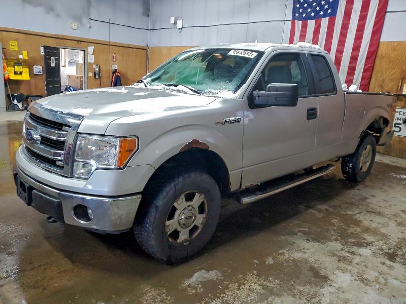 FORD F150 SUPER 2013 with VIN 1FTEX1EM7DKG45239 - Photo from auction