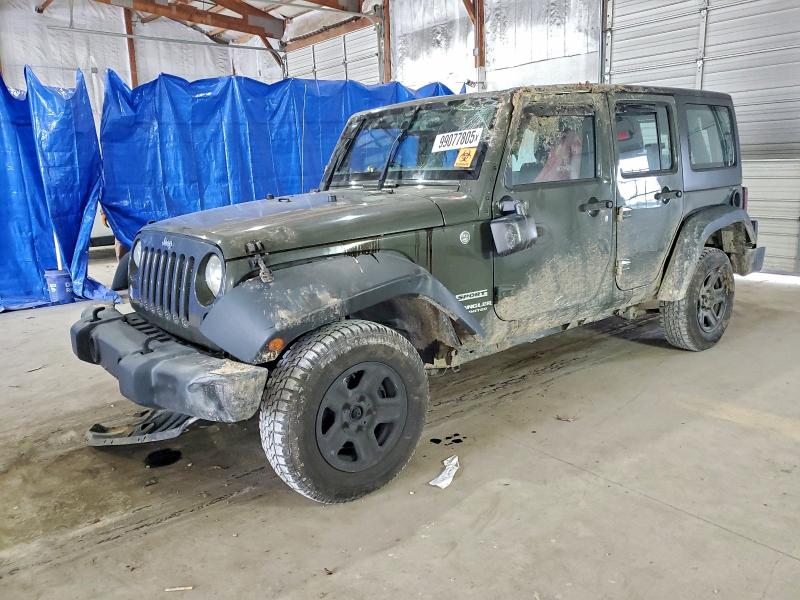 JEEP WRANGLER U 2015 with VIN 1C4BJWKG6FL662417 - Photo from auction