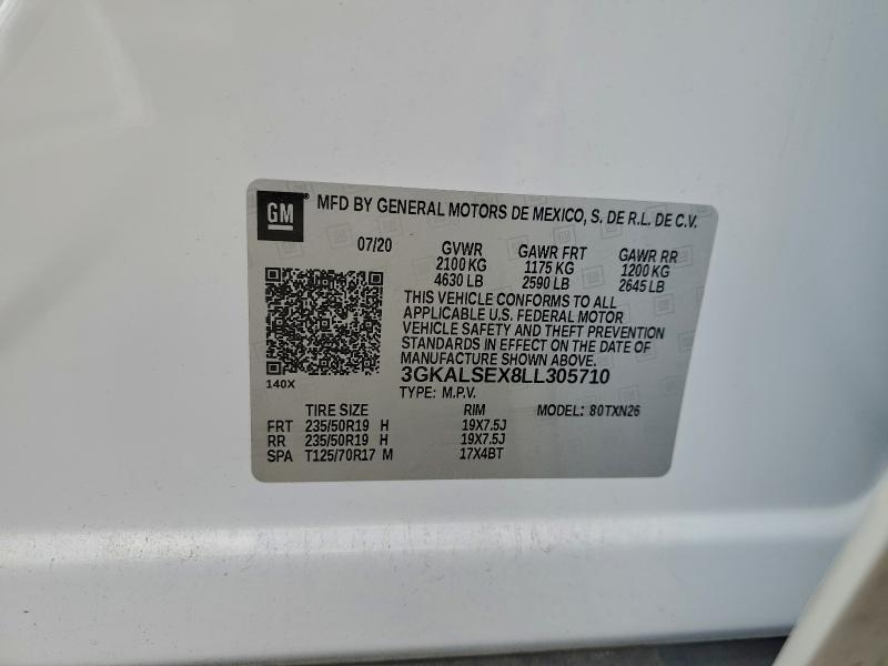 Photo 14 from auction – 2020 GMC TERRAIN DE with VIN 3GKALSEX8LL305710