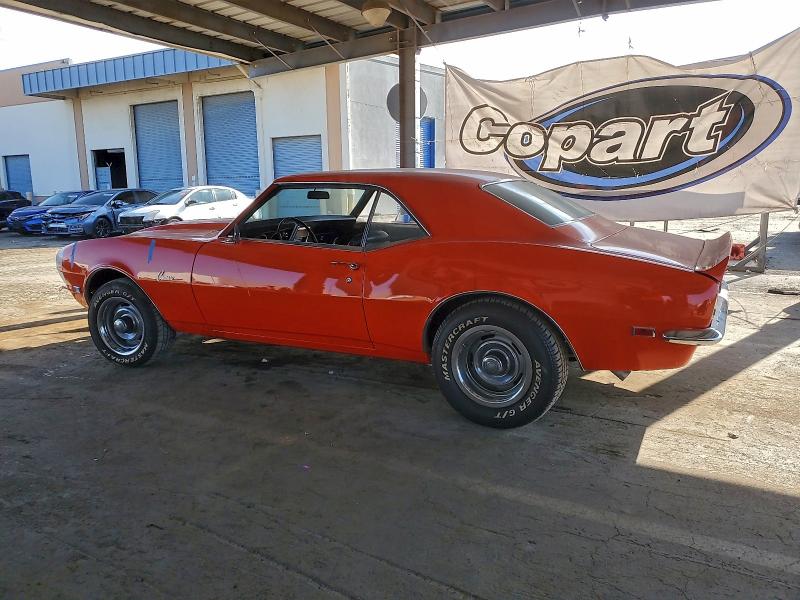 Photo 2 from auction – 1968 CHEVROLET CAMERO with VIN 124378L320131