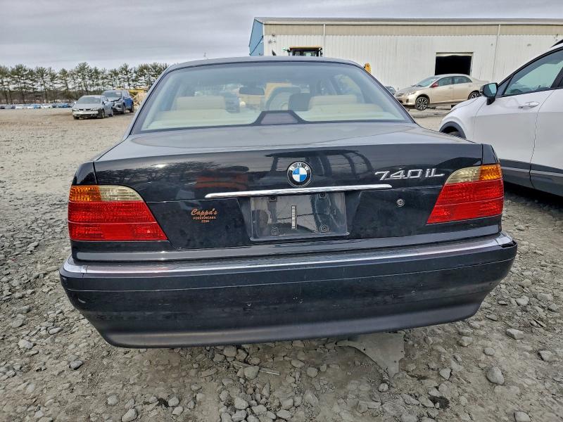 Photo 6 from auction – 2000 BMW 740 IL with VIN WBAGH8340YDP16824