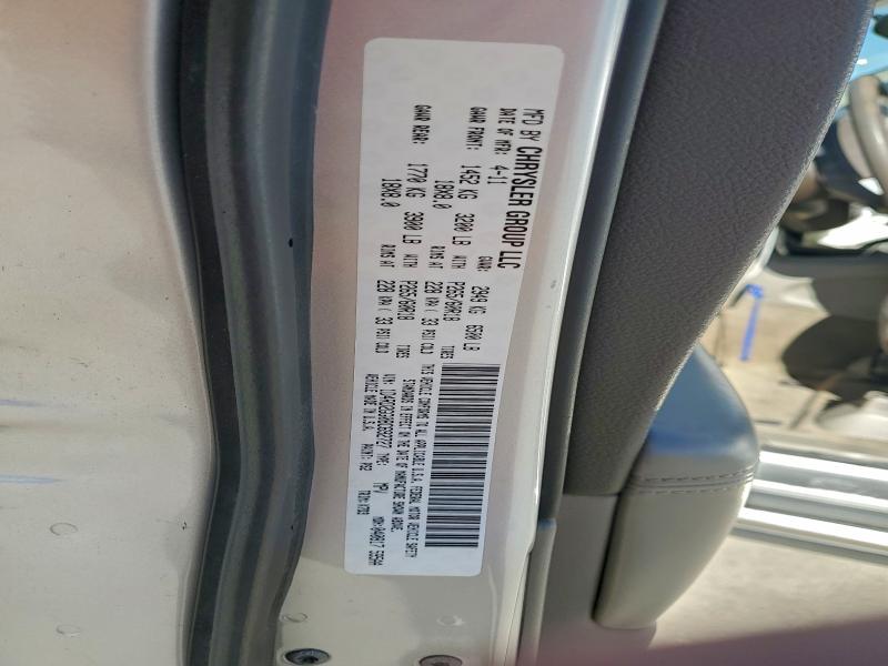 Photo 14 from auction – 2011 DODGE DURANGO EX with VIN 1D4RD2GG0BC692727