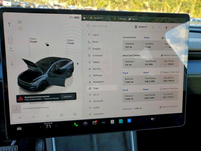 Photo 9 from auction – 2026 TESLA MODEL Y with VIN 7SAYGDED0TA438430