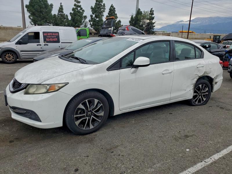 HONDA CIVIC EX 2013 with VIN 2HGFB2F8XDH505091 - Photo from auction