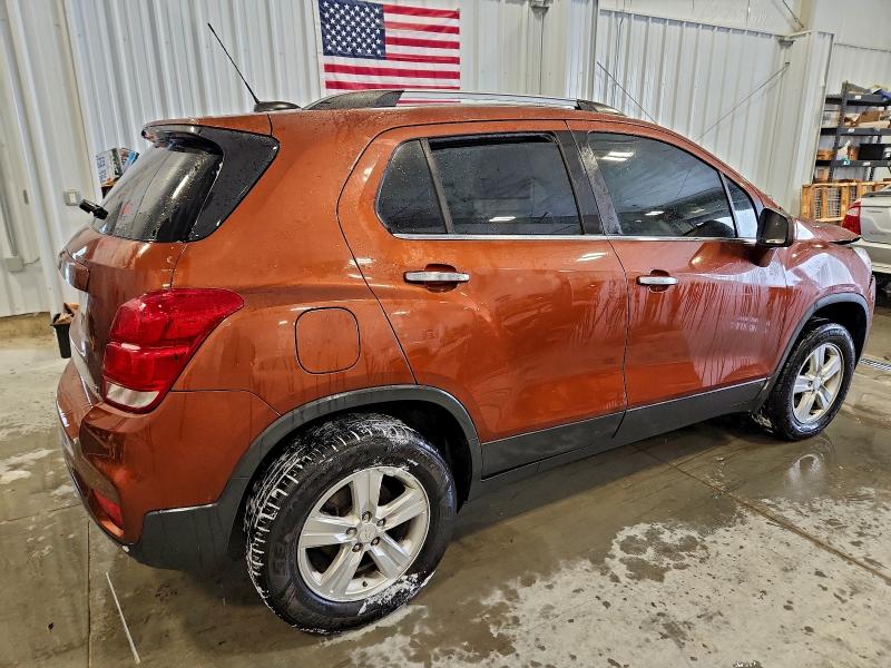 Photo 3 from auction – 2019 CHEVROLET TRAX 1LT with VIN 3GNCJPSB3KL237225