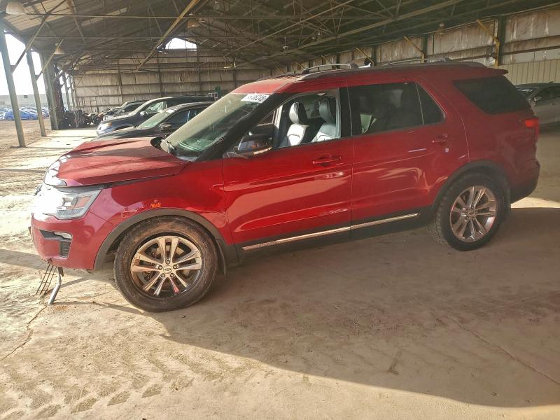 FORD EXPLORER X 2018 with VIN 1FM5K8D8XJGB61555 - Photo from auction
