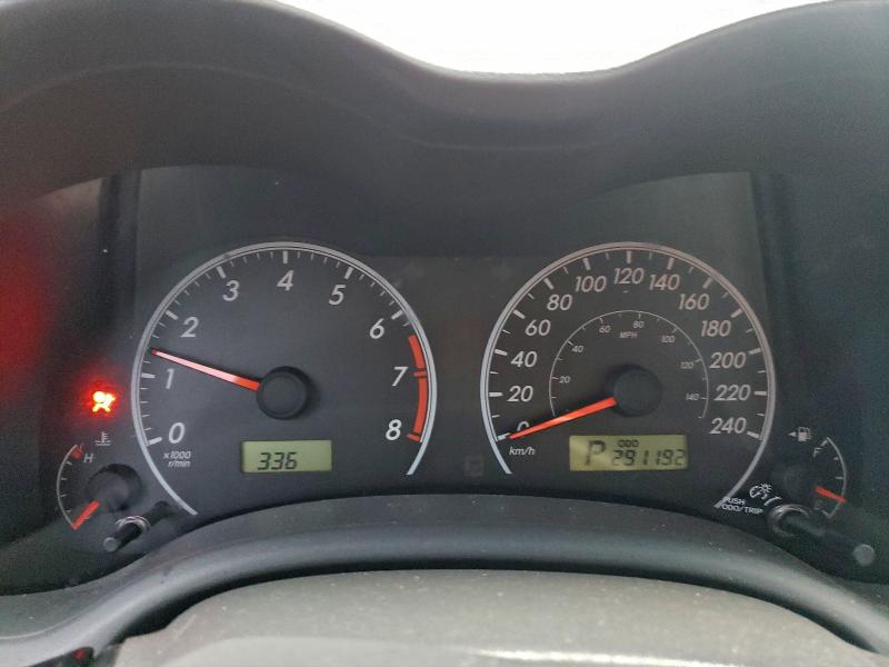 Photo 9 from auction – 2009 TOYOTA COROLLA with VIN 2T1BU40E69C068158