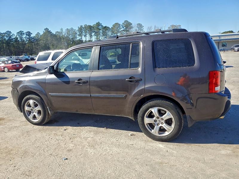 Photo 2 from auction – 2012 HONDA PILOT EXL with VIN 5FNYF3H55CB007325
