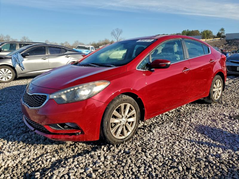 KIA FORTE EX 2014 with VIN KNAFX4A85E5231999 - Photo from auction