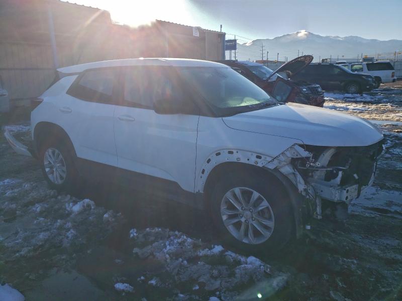 Photo 4 from auction – 2021 CHEVROLET TRAILBLAZER with VIN KL79MMS28MB026175