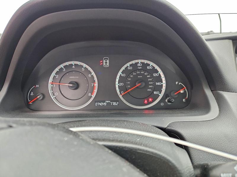 Photo 9 from auction – 2012 HONDA ACCORD LX with VIN 1HGCP2E3XCA091480