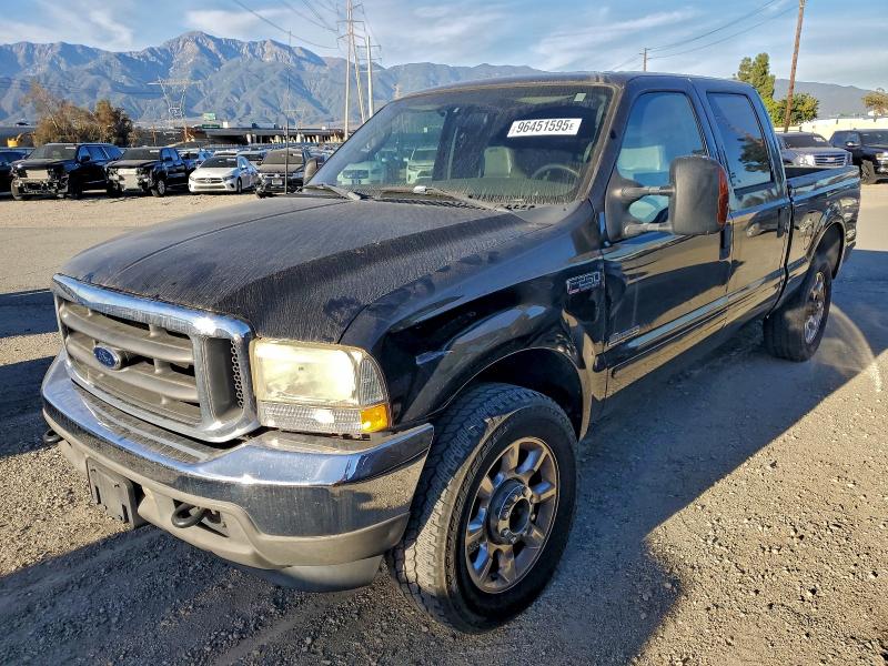 FORD F250 SUPER 2003 with VIN 1FTNW21P93ED65599 - Photo from auction