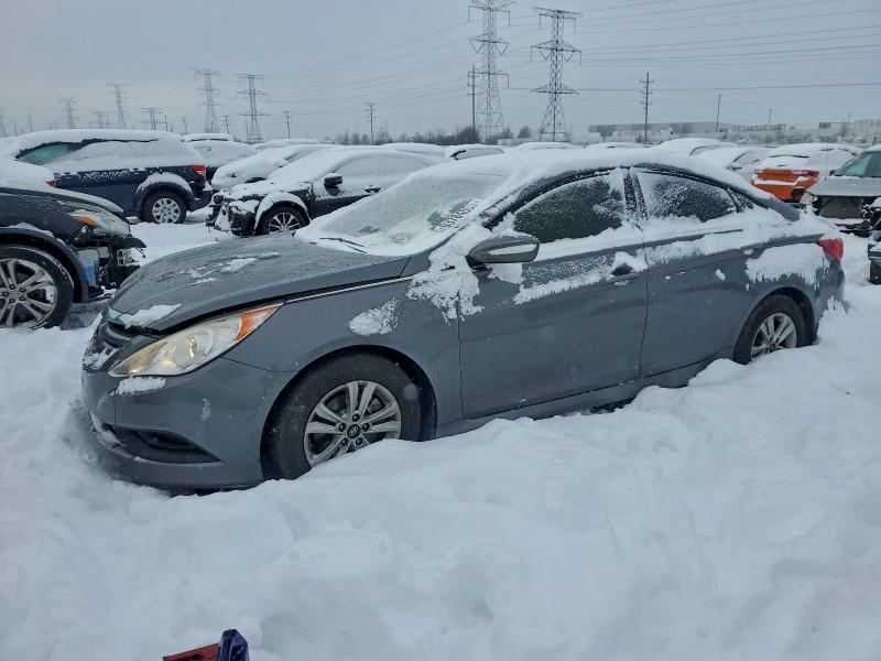 HYUNDAI SONATA GLS 2014 with VIN 5NPEB4AC5EH836591 - Photo from auction