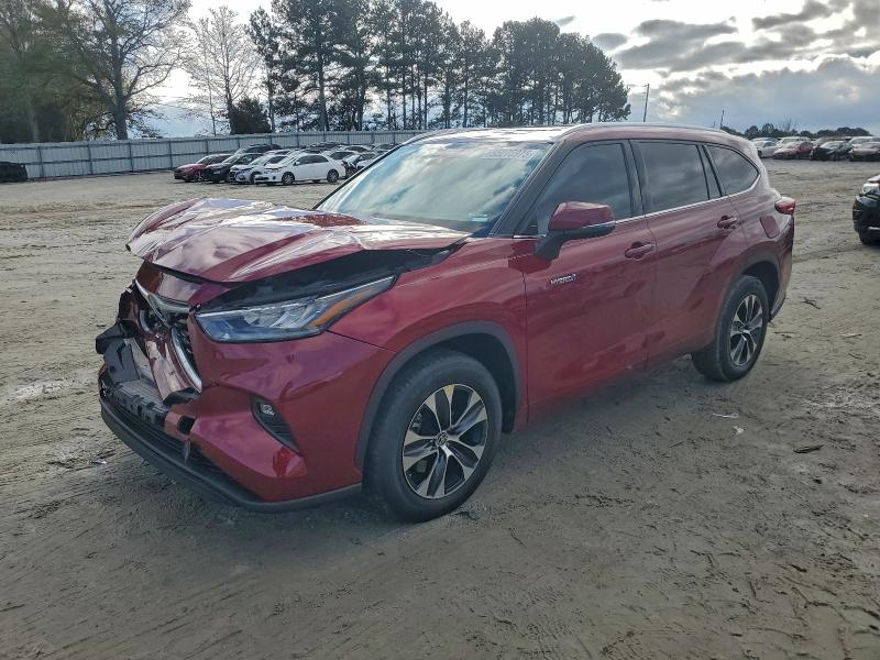 TOYOTA HIGHLANDER 2020 with VIN 5TDGARAH7LS502851 - Photo from auction