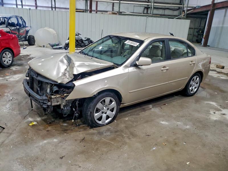 KIA OPTIMA LX 2007 with VIN KNAGE123675137452 - Photo from auction