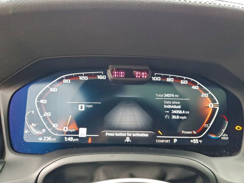 Photo 9 from auction – 2022 BMW M440XI GRA with VIN WBA13AW07NFM66194