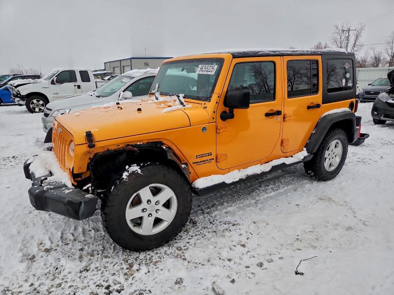JEEP WRANGLER U 2012 with VIN 1C4BJWDG0CL122781 - Photo from auction