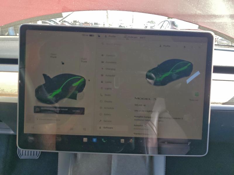 Photo 9 from auction – 2023 TESLA MODEL 3 with VIN 5YJ3E1EA8PF450139