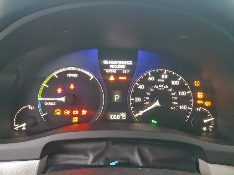 Photo 9 from auction – 2010 LEXUS RX 450H with VIN JTJZB1BA7A2003090