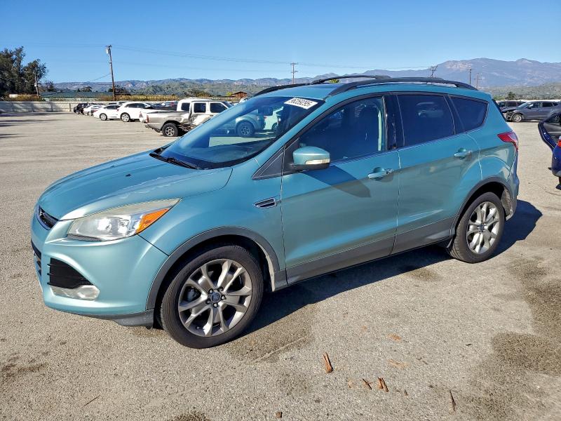 FORD ESCAPE SEL 2013 with VIN 1FMCU0HX0DUA78498 - Photo from auction