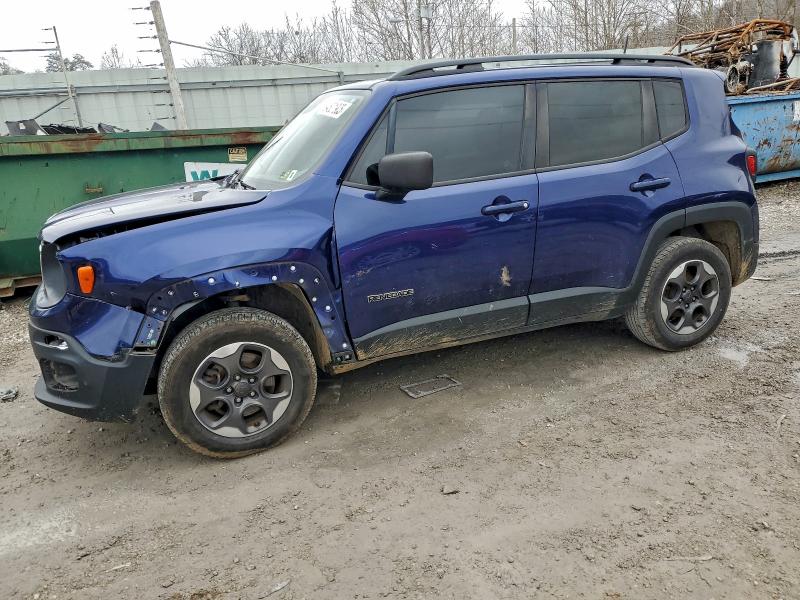 JEEP RENEGADE S 2018 with VIN ZACCJBAB8JPH11365 - Photo from auction