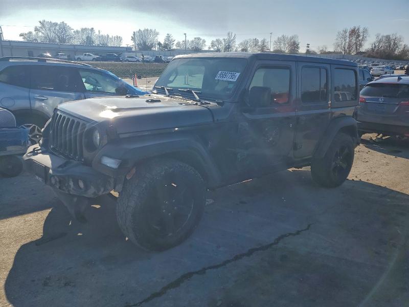 JEEP WRANGLER U 2021 with VIN 1C4HJXDN7MW819802 - Photo from auction