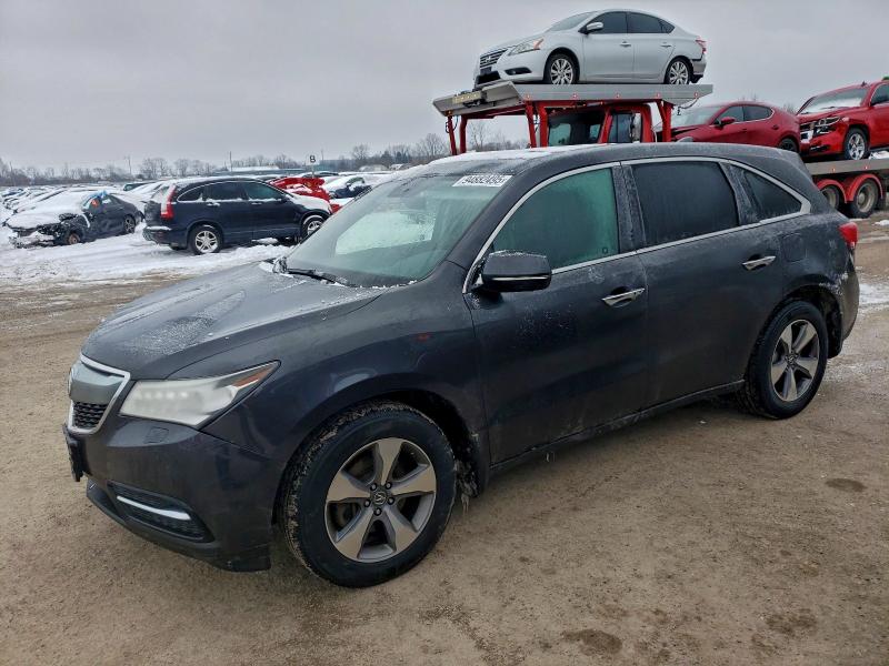ACURA MDX 2016 with VIN 5FRYD4H20GB502747 - Photo from auction