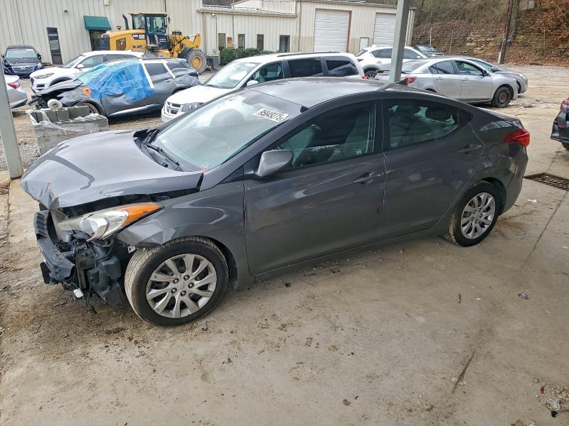 HYUNDAI ELANTRA GL 2012 with VIN 5NPDH4AE4CH084195 - Photo from auction