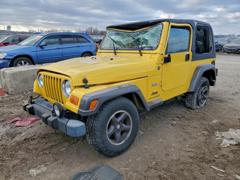 JEEP WRANGLER X 2004 with VIN 1J4FA39S34P724527 - Photo from auction
