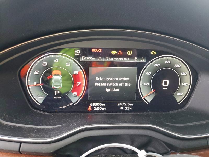 Photo 9 from auction – 2021 AUDI A5 PREMIUM with VIN WAUCBCF53MA040842
