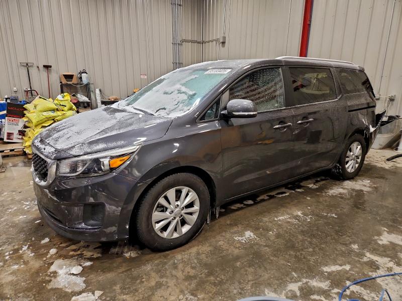 KIA SEDONA LX 2016 with VIN KNDMB5C17G6158016 - Photo from auction