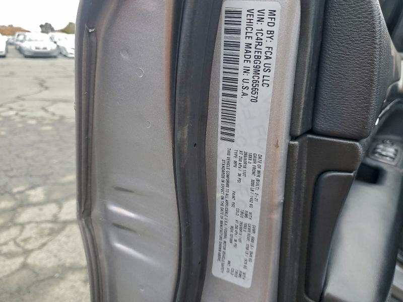 Photo 14 from auction – 2021 JEEP GRAND CHER with VIN 1C4RJEBG9MC656570