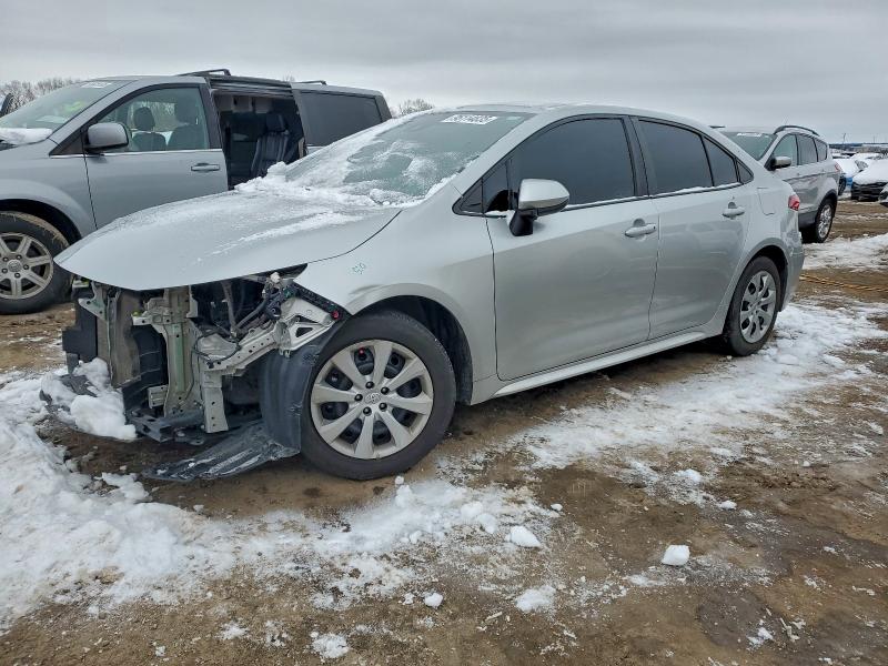 TOYOTA COROLLA LE 2021 with VIN 5YFEPMAE3MP219212 - Photo from auction