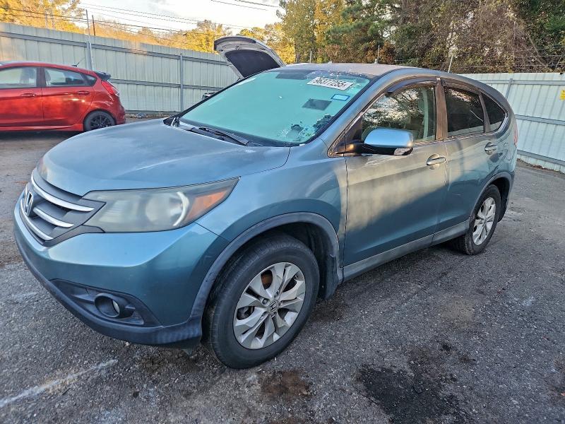 HONDA CR-V EX 2013 with VIN 5J6RM4H5XDL032309 - Photo from auction