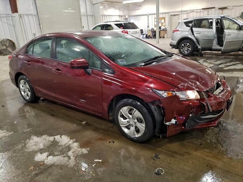 Photo 4 from auction – 2014 HONDA CIVIC LX with VIN 19XFB2F55EE039040