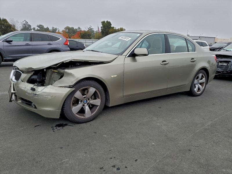 BMW 530 I 2007 with VIN WBANE73597CM55457 - Photo from auction