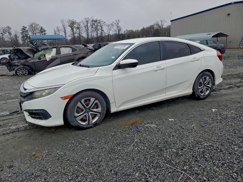 HONDA CIVIC LX 2016 with VIN 19XFC2F50GE028575 - Photo from auction