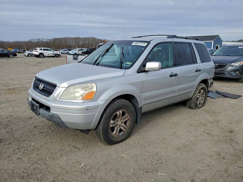 HONDA PILOT EX 2003 with VIN 2HKYF18493H587952 - Photo from auction
