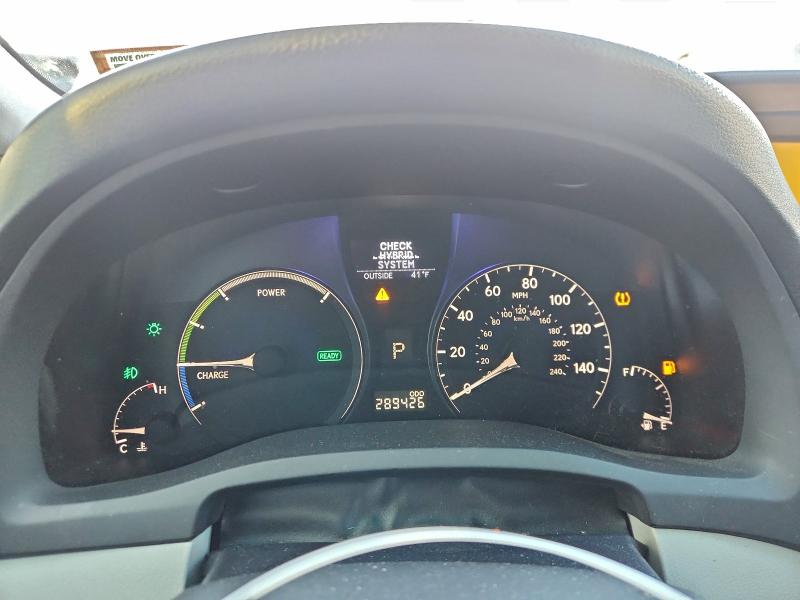 Photo 9 from auction – 2010 LEXUS RX 450H with VIN JTJBC1BA9A2029477