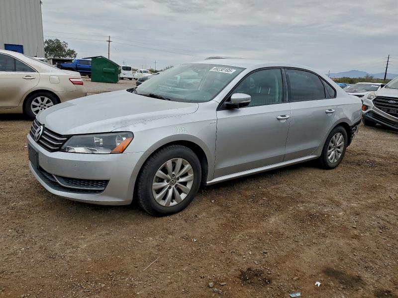 VOLKSWAGEN PASSAT S 2014 with VIN 1VWAT7A33EC111187 - Photo from auction