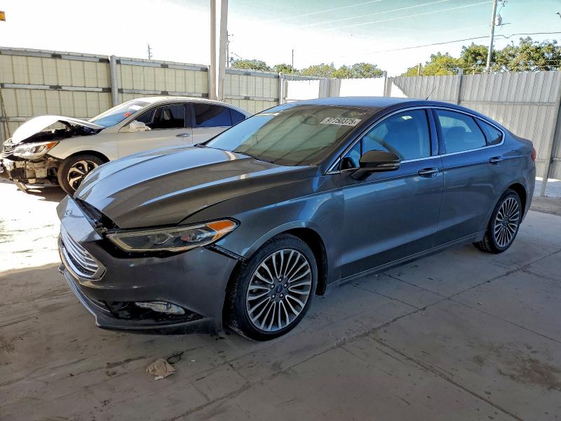 FORD FUSION SE 2017 with VIN 3FA6P0H99HR204094 - Photo from auction