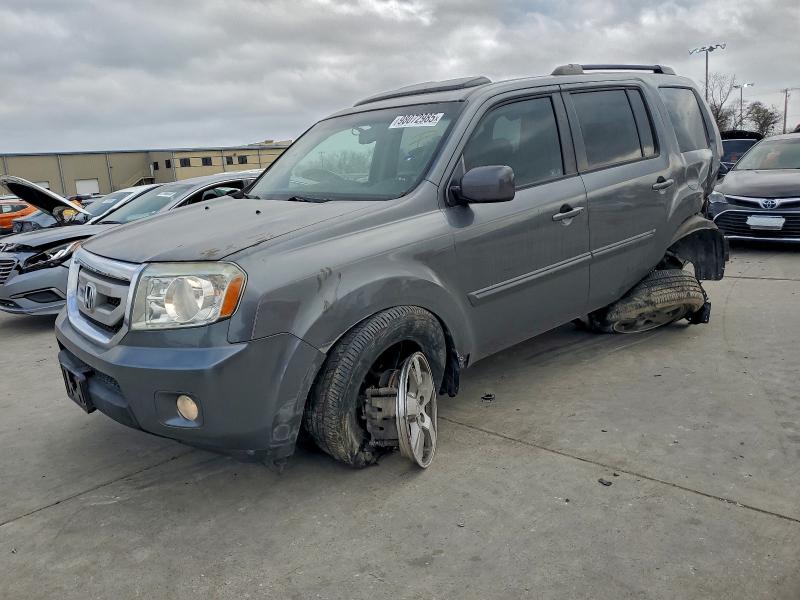HONDA PILOT EXL 2010 with VIN 5FNYF3H61AB015220 - Photo from auction