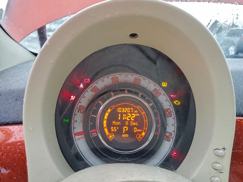 Photo 9 from auction – 2012 FIAT 500 POP with VIN 3C3CFFAR9CT370841