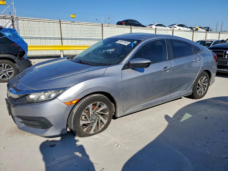 HONDA CIVIC EX 2017 with VIN 19XFC2F76HE067075 - Photo from auction