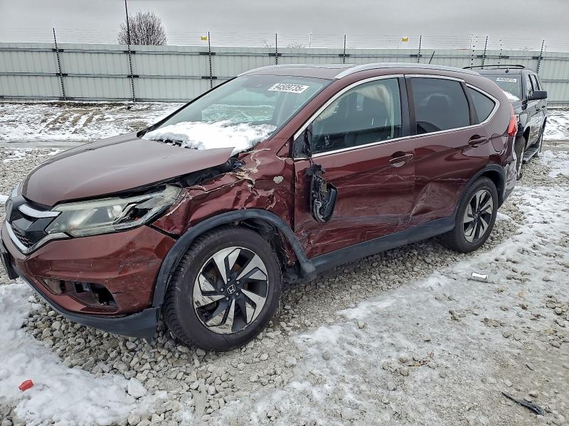HONDA CR-V TOURI 2016 with VIN 5J6RM4H94GL041918 - Photo from auction