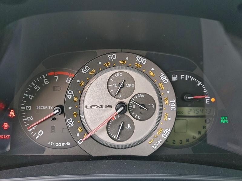 Photo 9 from auction – 2002 LEXUS IS 300 with VIN JTHBD192520047792