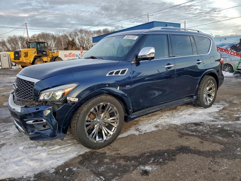Photo 1 from auction – 2016 INFINITI QX80 with VIN JN8AZ2NE9G9125664