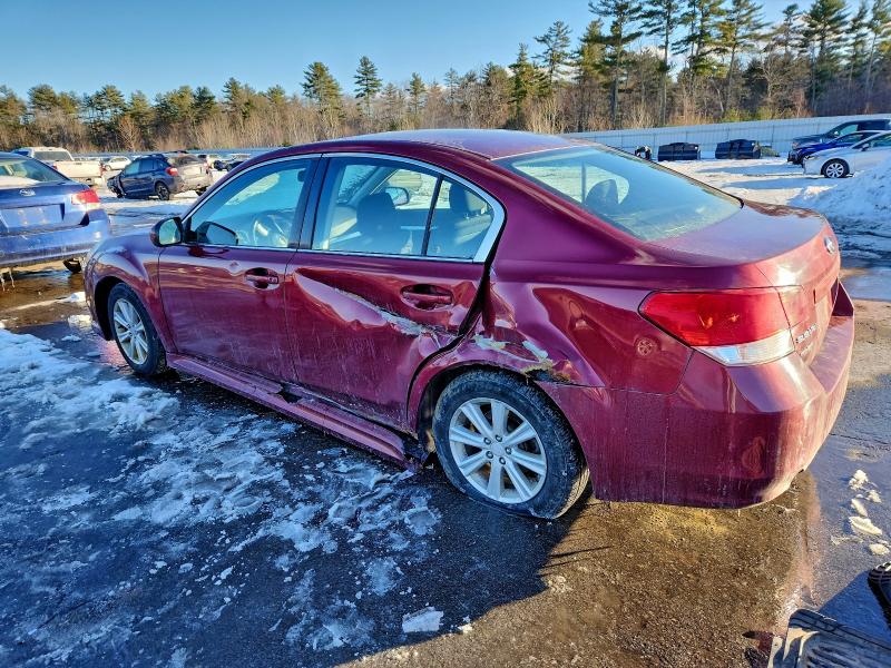 Photo 2 from auction – 2011 SUBARU LEGACY 2.5 with VIN 4S3BMBG69B3235047