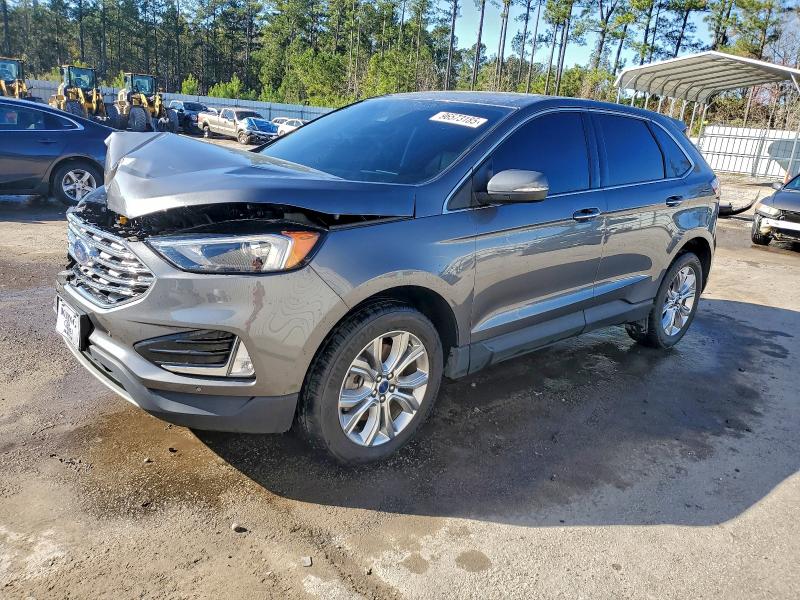 FORD EDGE TITAN 2022 with VIN 2FMPK4K93NBB03586 - Photo from auction